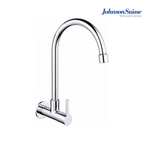 Johnson Suisse Lira Wall Mounted Kitchen Sink Tap | WBFA301673CP | Chrome