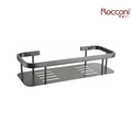 Rocconi RCN 4709GM Rectangular Shower Basket | Gun Metal