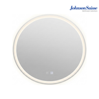Johnson Suisse Elba WBBM150000WW 600mm Round LED Mirror | White