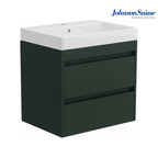 Johnson Suisse WBSC950209GN 550mm PVC Wall-Hung Basin Cabinet | Matt Green