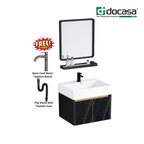 Docasa SCS-544257-MB 540mm Basin Cabinet Set | Matt Black