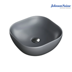 Johnson Suisse Valencia WBVC950143WW 420mm Square Above Counter Basin | White