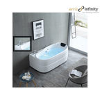ARRIS INFINITY Taverna 1700mm Rectangular Massage Bathtub Luxury Jacuzzi | White