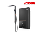 Livinox LWH-LS800-DC-RMB Water Heater with Rain Shower Set | Matt Black
