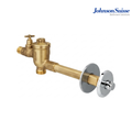 Johnson Suisse WBFT400456CP Concealed Urinal Manual Flush Valve | Silver