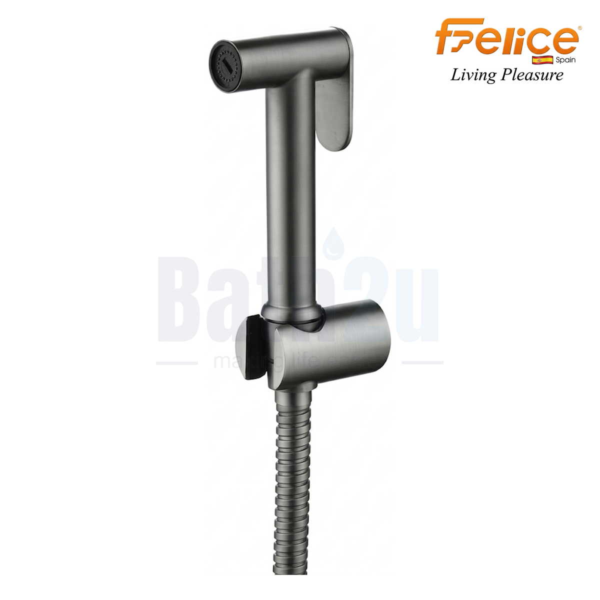 Felice FS-228GM Wall MountedHand Bidet Spray | Gun Metal