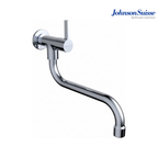 Johnson Suisse Lira 1/2" Wall Mounted Ablution Tap | WBFA301674CP | Chrome