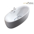 ARRIS INFINITY LUZIA 1700mm Rectangular Stand Alone Bath Tub | White