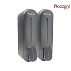 Rocconi RCN-628GM Double Liquid Soap Dispenser | Gun Metal