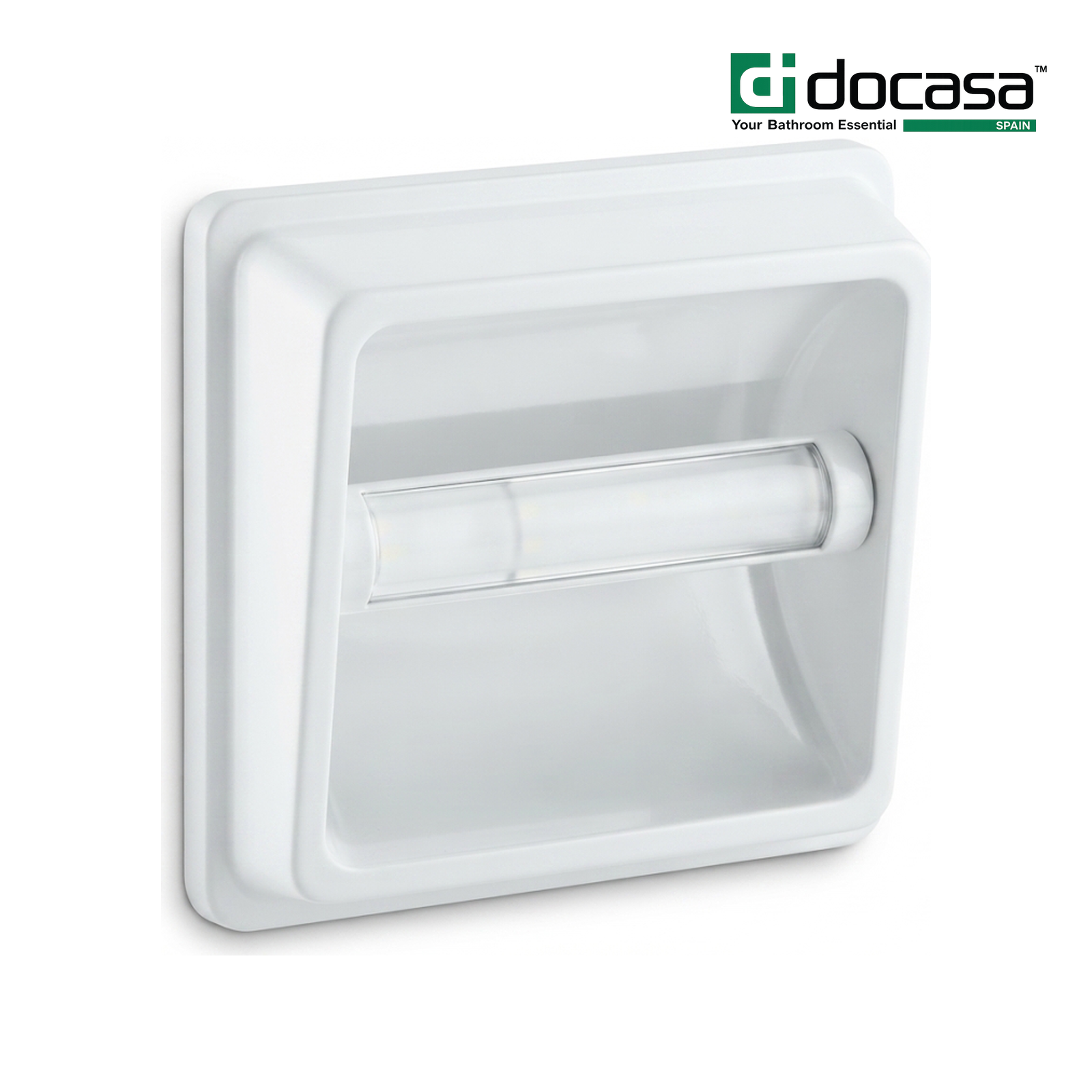Johnson Suisse WBSRTE000WW 175mm Tissue Holder | White