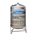 DELUXE 850 Liter Stainless Steel Round Bottom With Stand Water Tank