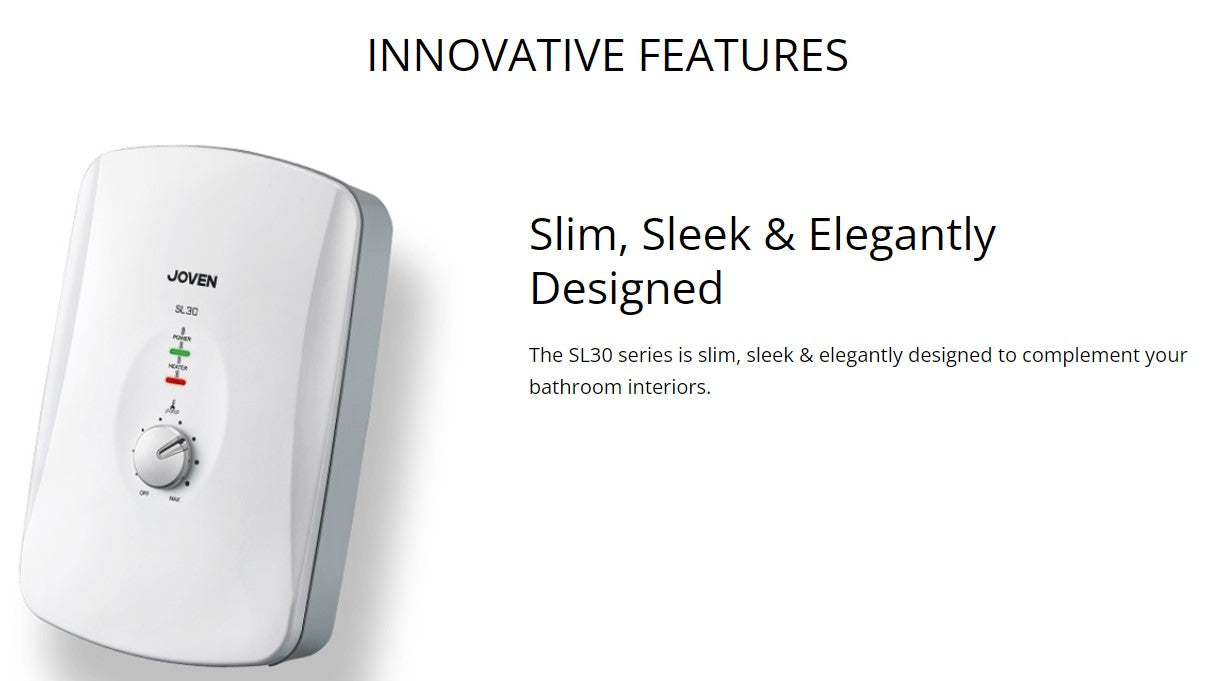 JOVAN SL30-RS Instant Water Storage