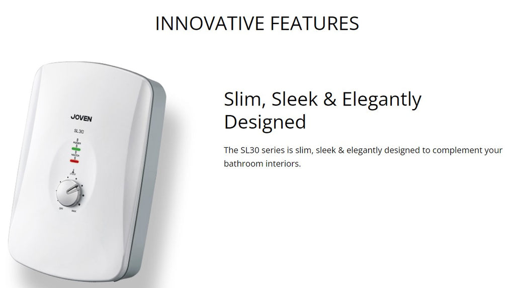 JOVAN SL30-RS Instant Water Storage