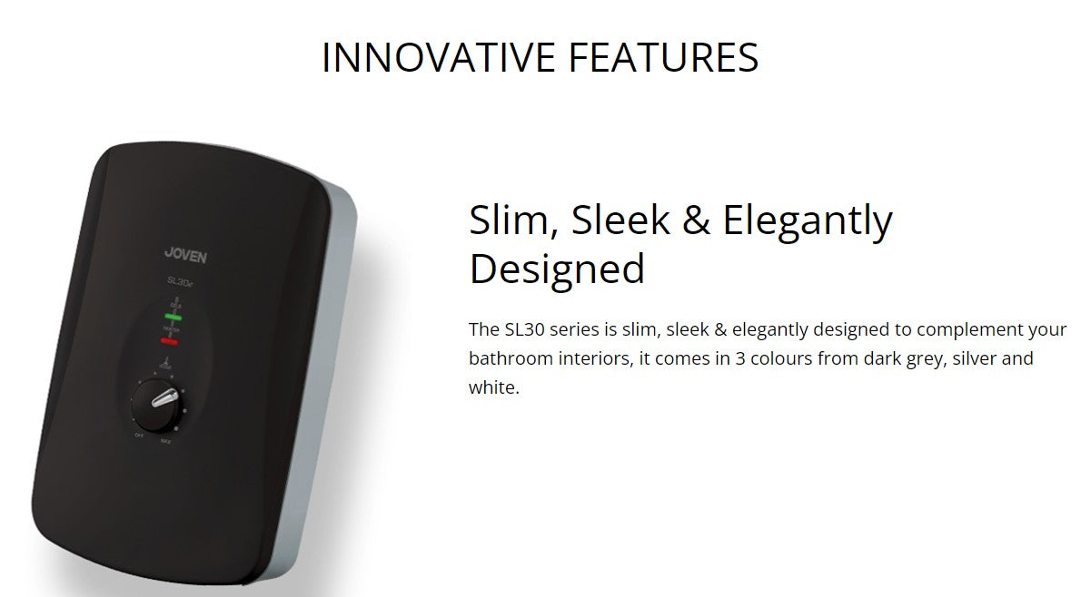 JOVAN SL30e Instant Water Heater