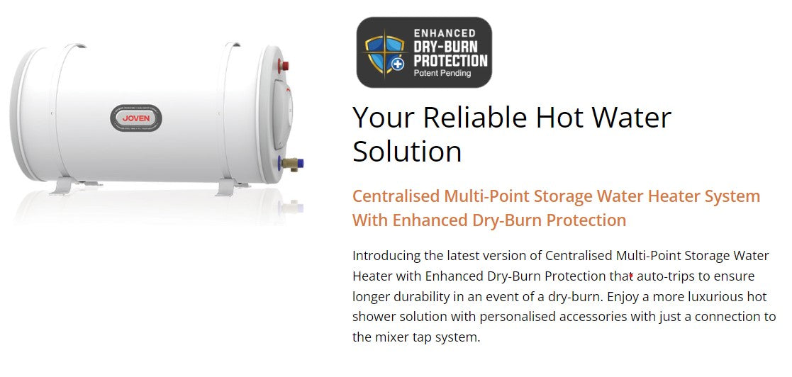 JOVAN 68L Stainless Steel Storage Water Heater