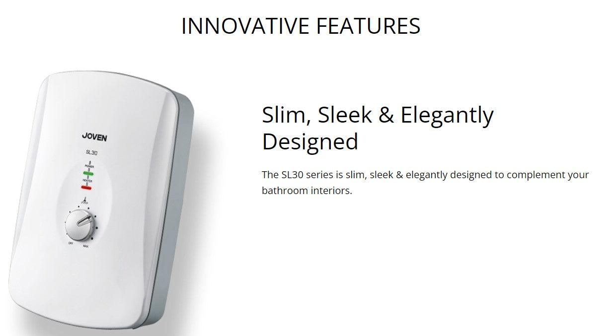 JOVAN SL30 Instant Water Storage