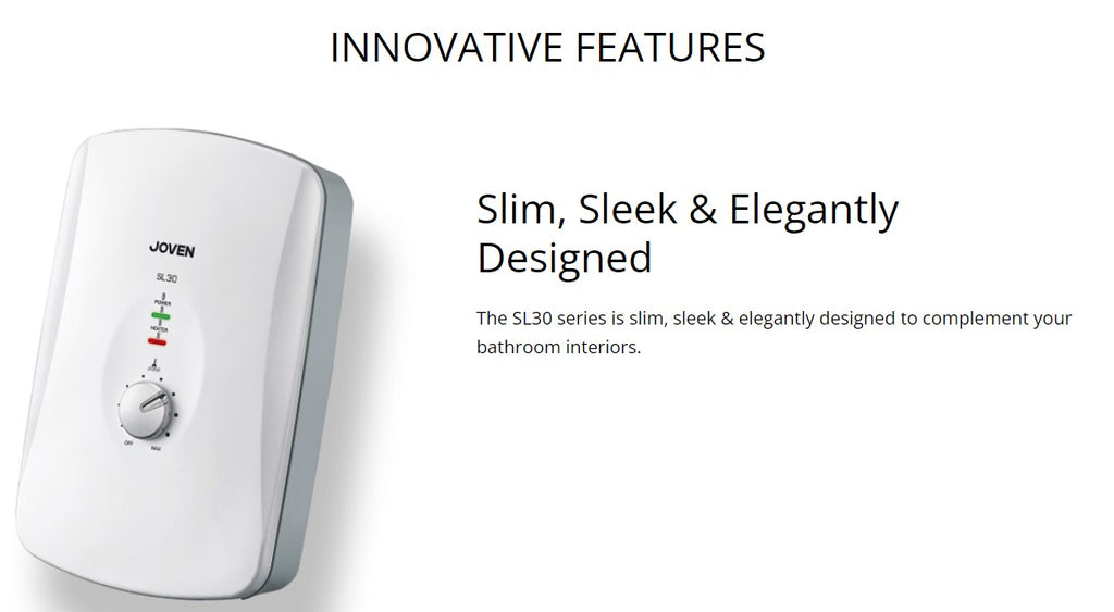 JOVAN SL30 Instant Water Storage