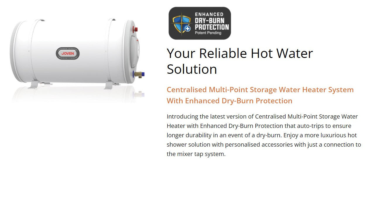 JOVAN 91L Stainless Steel Storage Water Heater