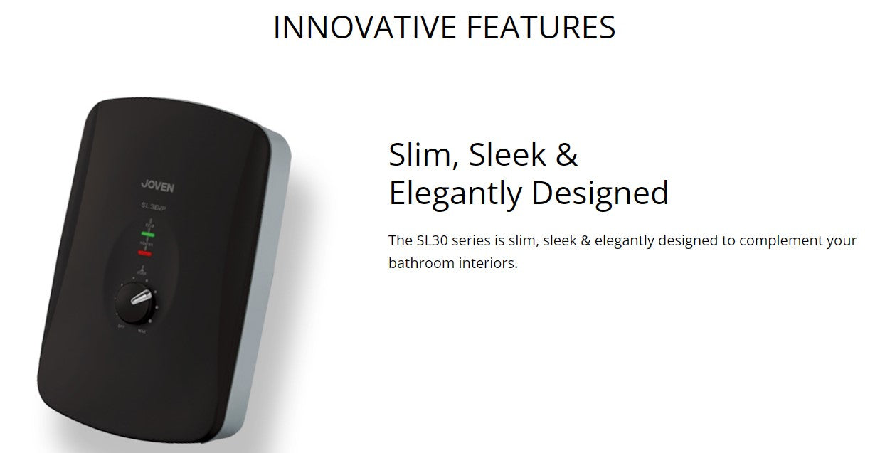 JOVAL SL30iP-RS Instant Water Heater
