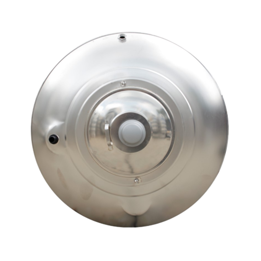 DELUXE 1000 Liter Stainless Steel Round Bottom With Stand Water Tank