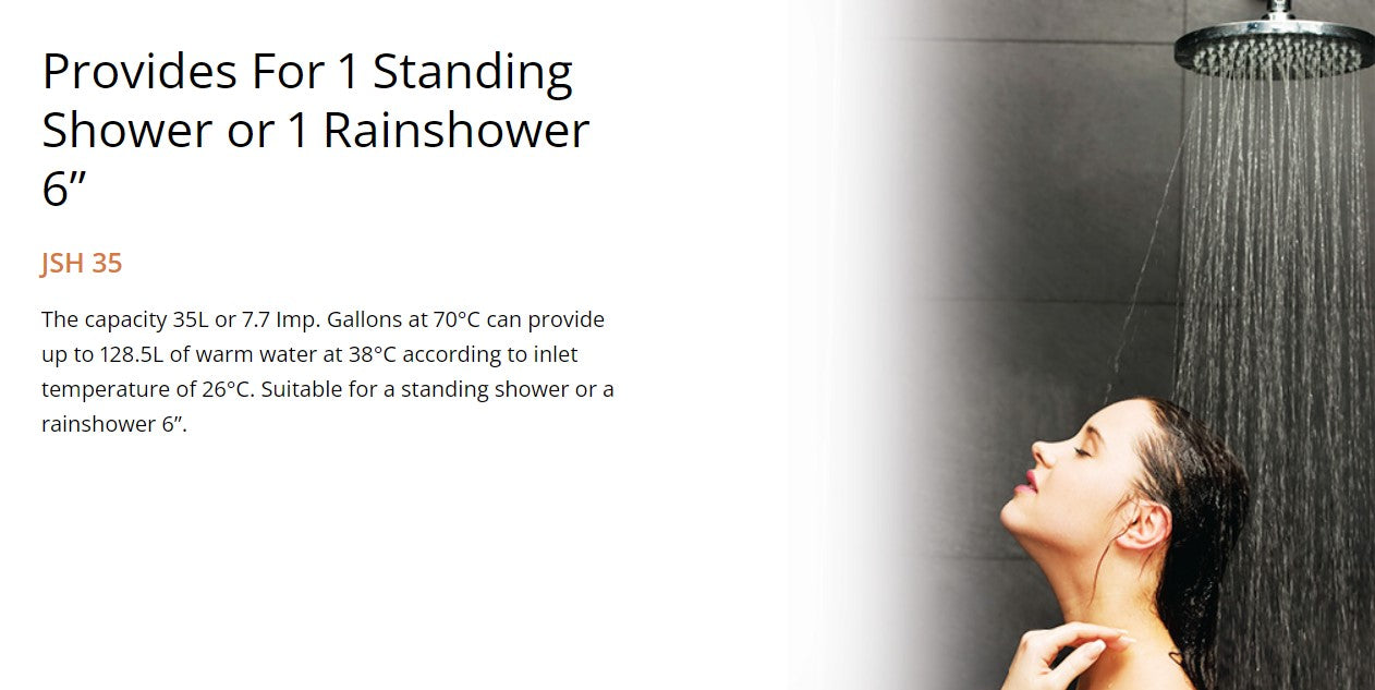JOVEN 35L Stainless Steel Storage Water Heater