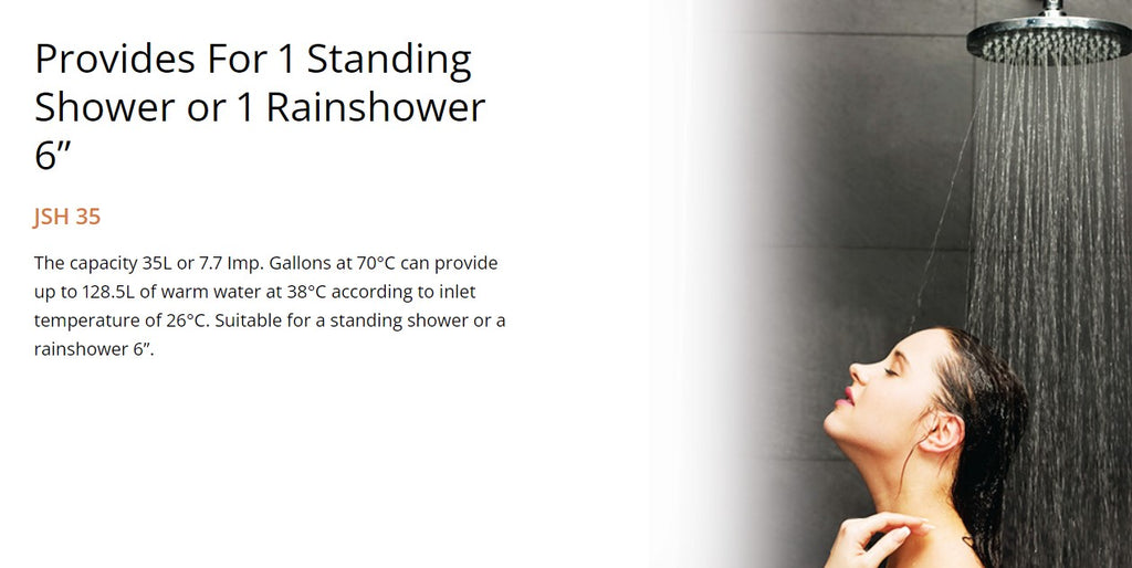 JOVEN 35L Stainless Steel Storage Water Heater