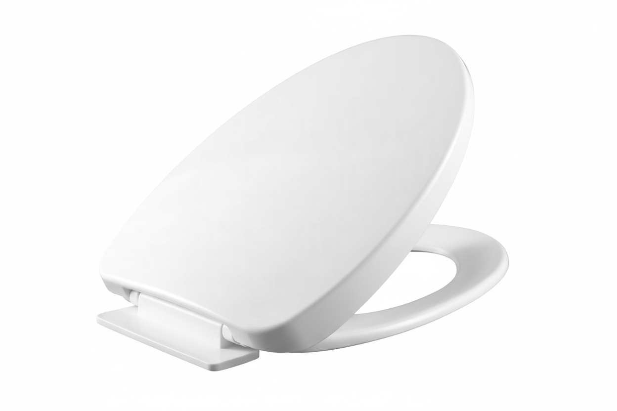 Elongated 370mm Soft-Close Seat & Cover