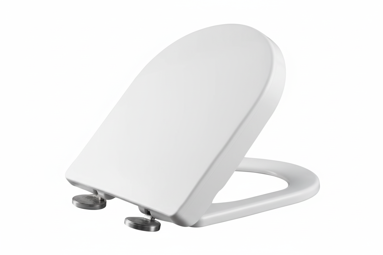 D-Shape 330mm Soft-Close Seat & Cover