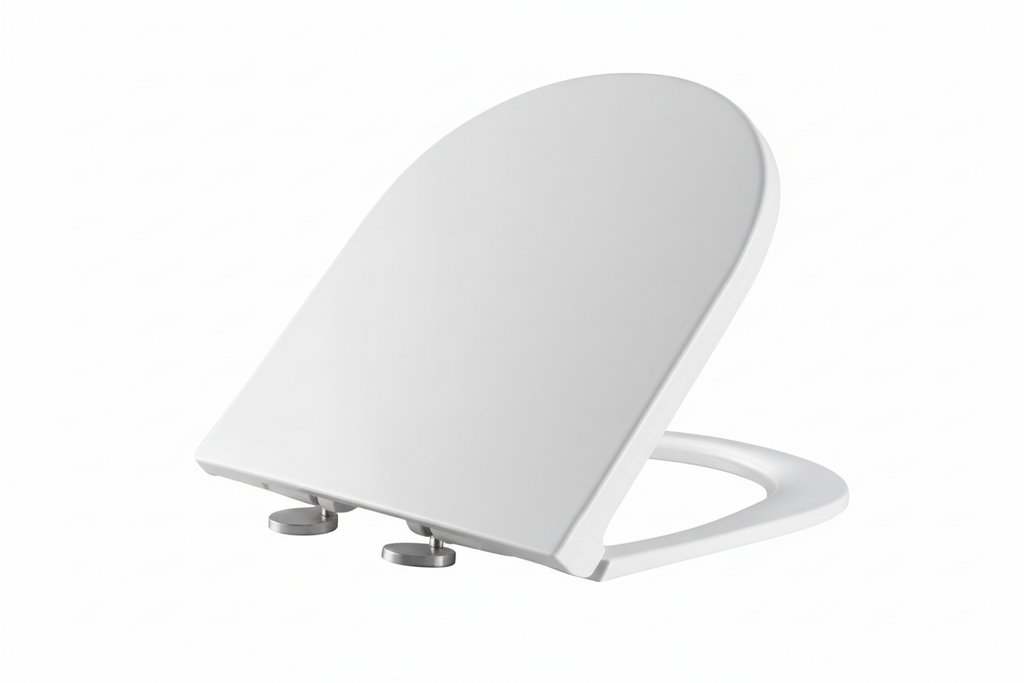 D-Shape 365mm Soft Close Seat & Cover