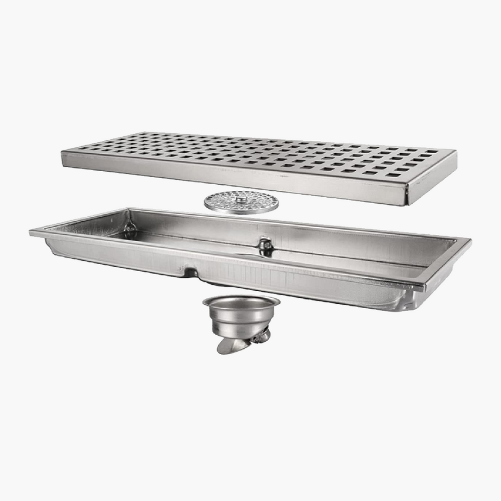TAPI 300mm Stainless Steel Shower Drain | Floor Drain