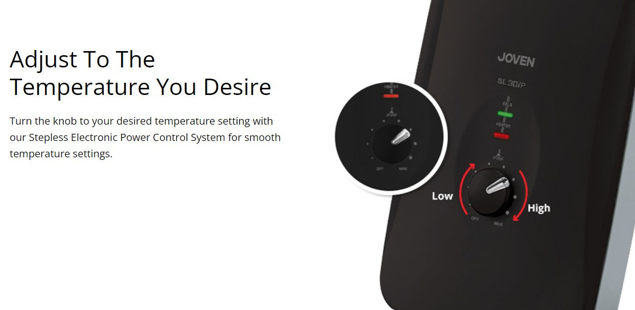 JOVAL SL30iP-RS Instant Water Heater