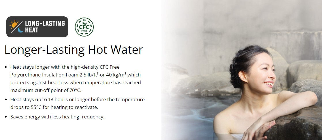 JOVAN 68L Stainless Steel Storage Water Heater