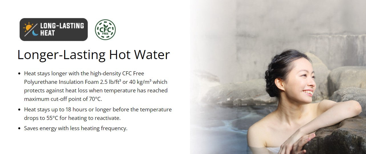 JOVAN 50L Stainless Steel Storage Water Heater