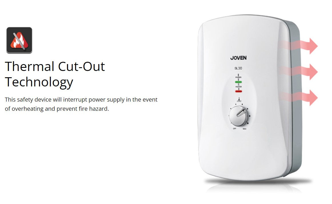 JOVAN SL30 Instant Water Storage