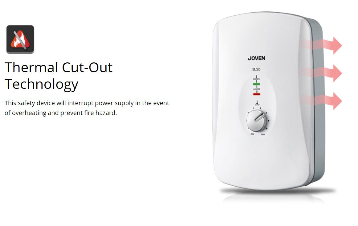 JOVAN SL30-RS Instant Water Storage