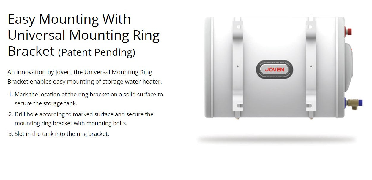 JOVAN 91L Stainless Steel Storage Water Heater