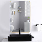 TAPI 630mm Gold Rectangle Frame Mirror