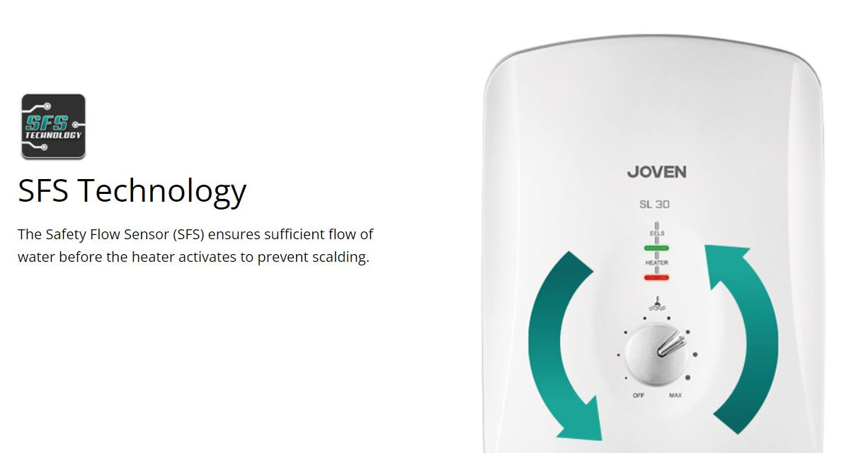 JOVAN SL30-RS Instant Water Storage