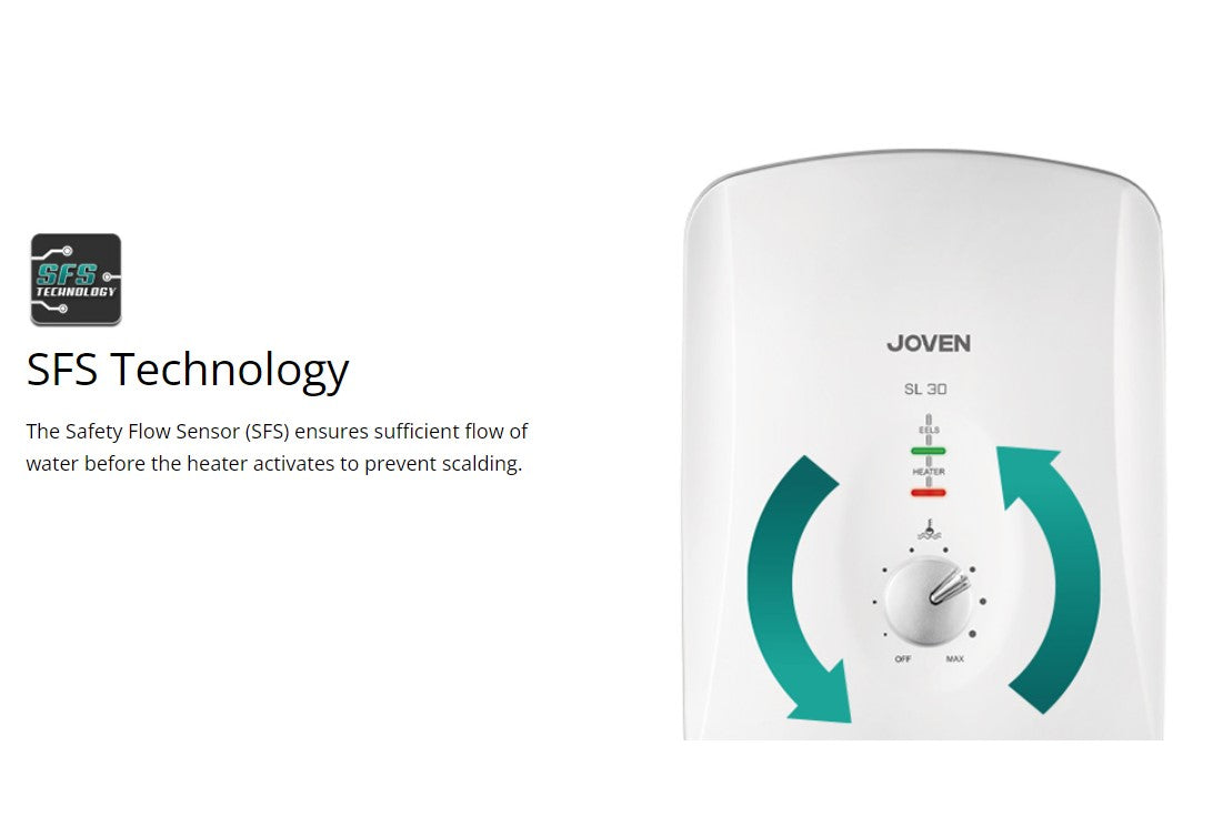 JOVAN SL30 Instant Water Storage
