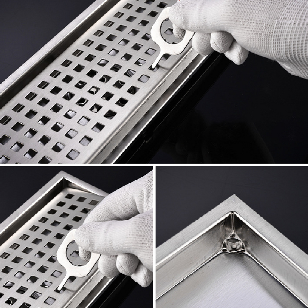 TAPI 300mm Stainless Steel Shower Drain | Floor Drain