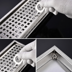 TAPI 300mm Stainless Steel Shower Drain | Floor Drain