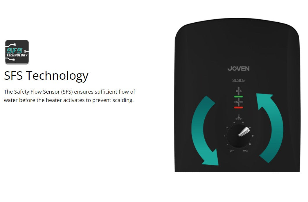JOVAN SL30e-RS Instant Water Heater