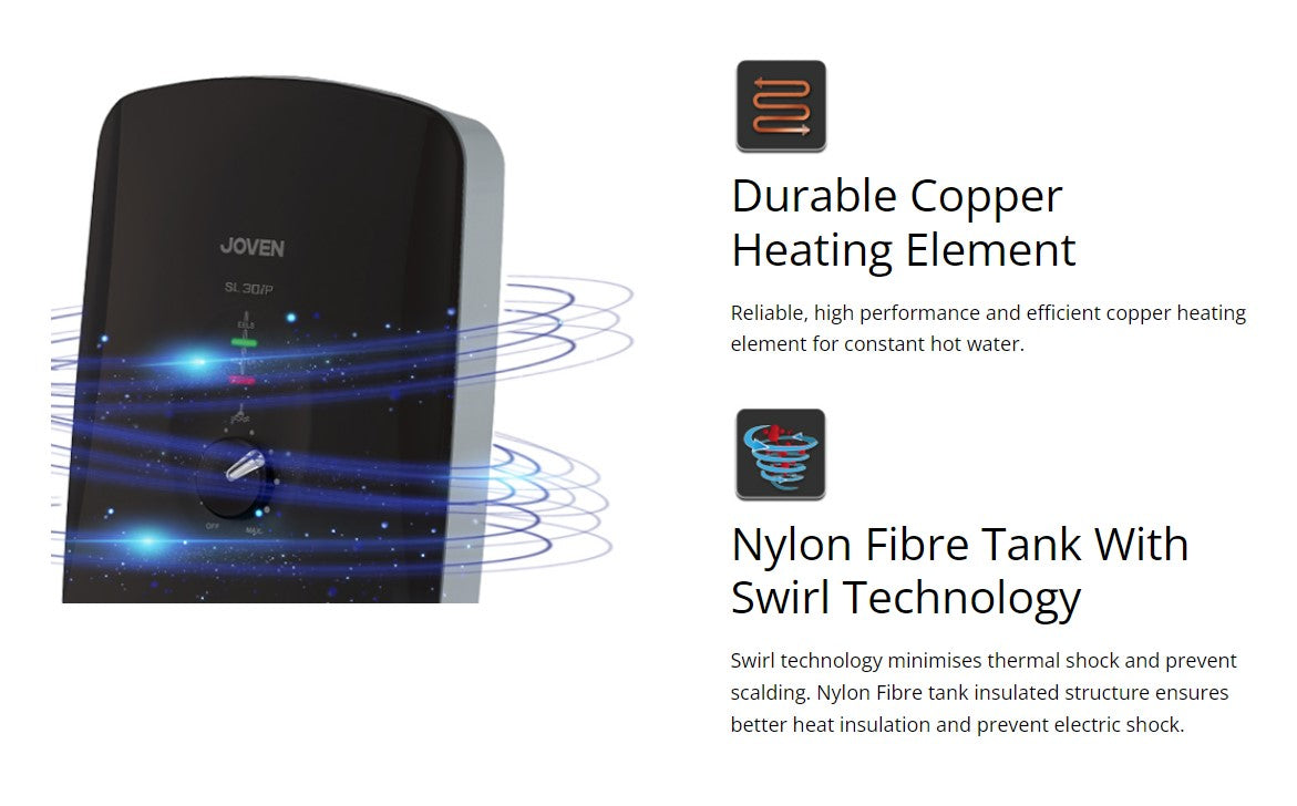 JOVAN SL30iP Instant Water Heater