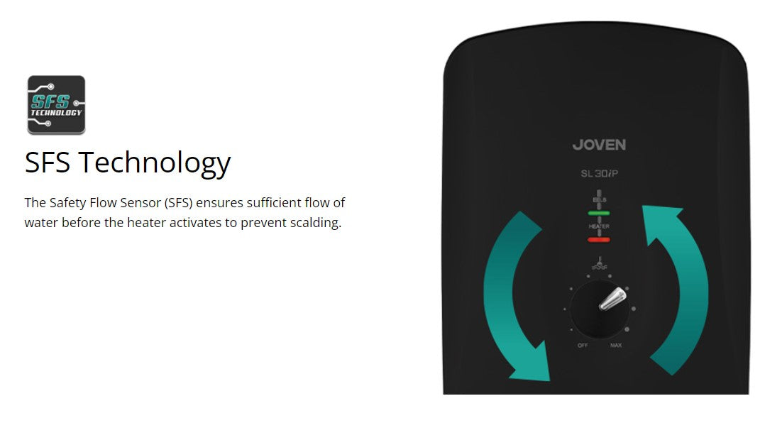 JOVAL SL30iP-RS Instant Water Heater