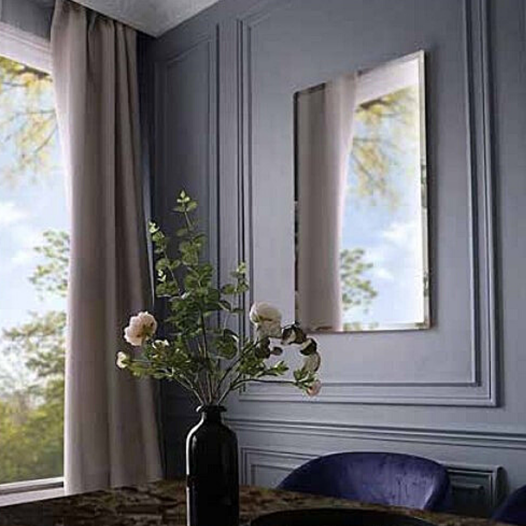 GLOREX 800mm Frameless Rectangular LED Mirror