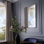 GLOREX 800mm Frameless Rectangular LED Mirror