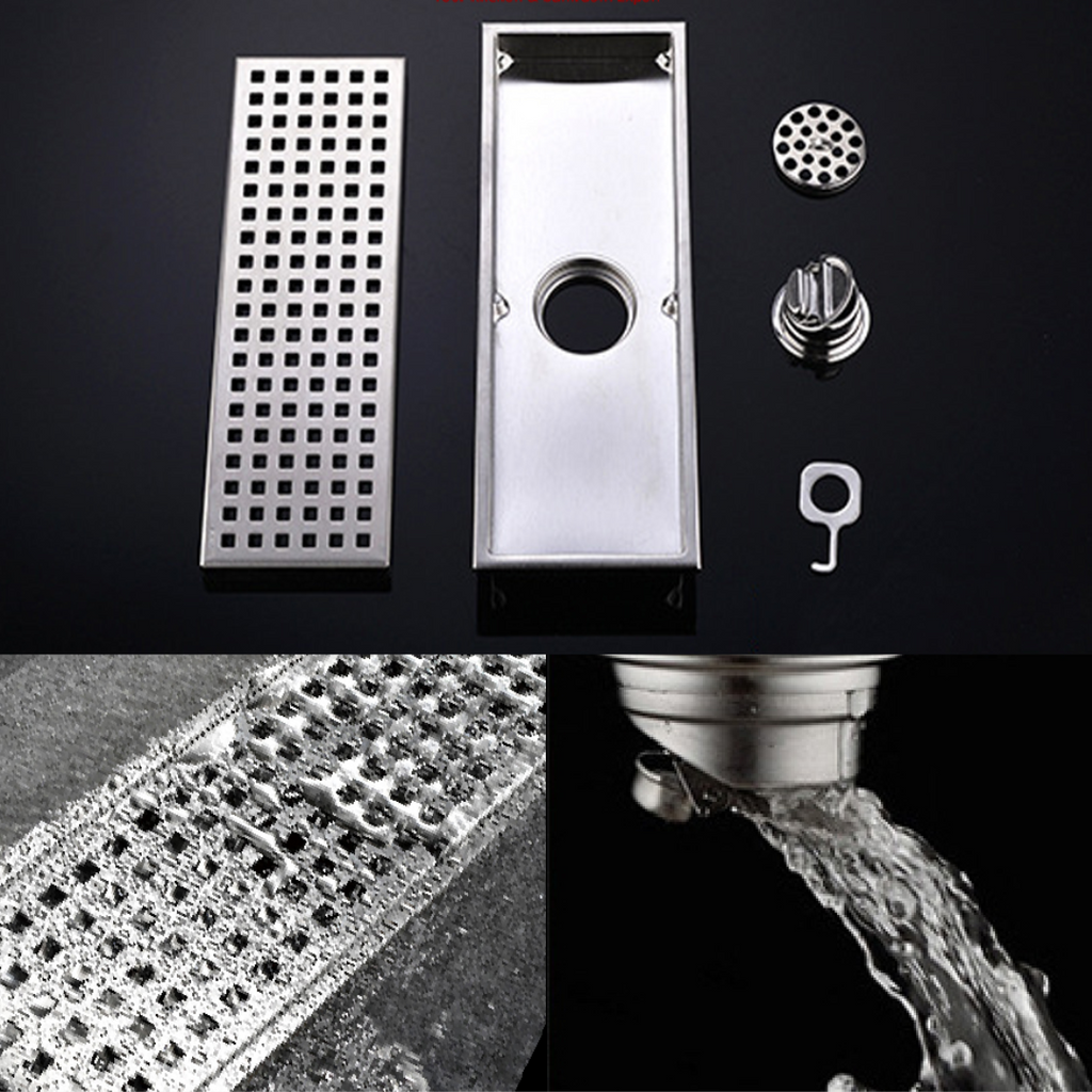TAPI 300mm Stainless Steel Shower Drain | Floor Drain