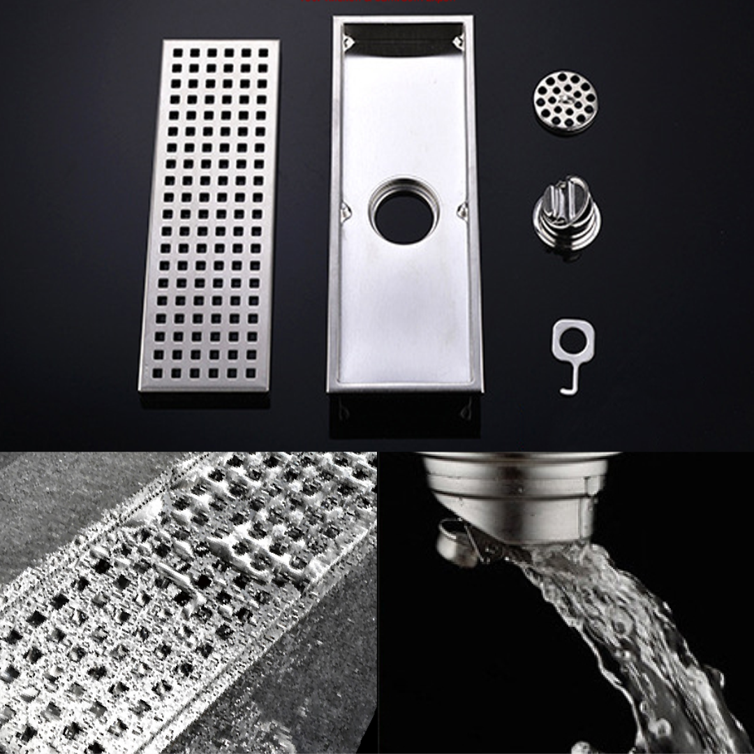 TAPI 300mm Stainless Steel Shower Drain | Floor Drain