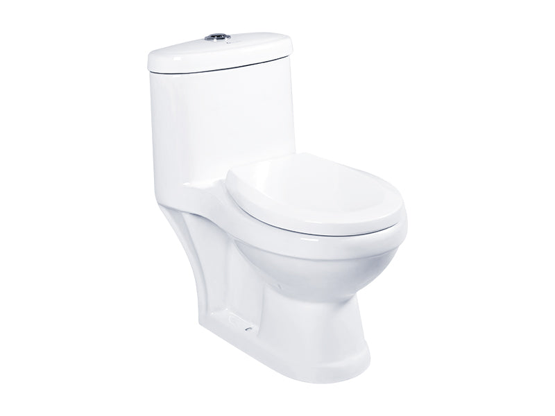 DOCASA Children One Piece Washdown Water Closet come with Dual Flush (3/6L)
