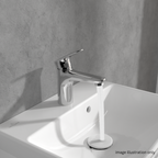 ALFRED VICTORIA Chrome Single Lever Basin Mixer Tap